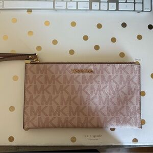 COPY - Michael Kors Pink Wristlet
